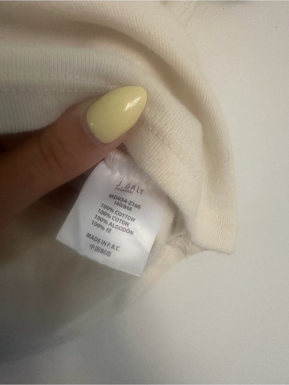 John Galt Sweet As Heaven Baby Angel Graphic Baby Tee Cream One Size - Picture 3 of 4